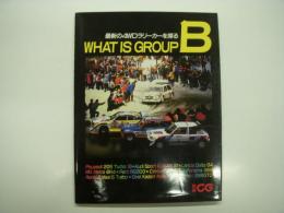 別冊CG: WHAT IS GROUP B: 最新の4WDラリーカーを探る