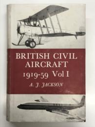 洋書　British Civil Aircraft 1919-59 Vol.1