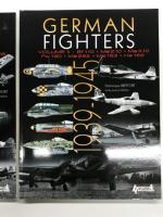 洋書　German Fighters 1936-1945 Volume 1 - The Messerschmitt Bf 109 / German Fighters 1939-1945 Volume 2 - Bf110 - Me210 - Me410 - Fw190 - Me262 - Me183 - He162　2冊セット