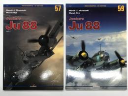 洋書　Monographs 3D Edition 57: Junkers Ju 88: Vol.Ⅰ / Monographs 3D Edition 59: Junkers Ju 88: Vol.Ⅱ　2冊セット