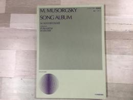 ムソルグスキー歌曲集
M.MUSORGSKY  SONG ALBUM