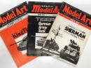 モデルアート新年号増刊: 連合軍を勝利に導いたシャーマン戦車 Sherman U.S. Tank / モデルアート6月号増刊: タイガー戦車 TigerⅠ / モデルアート12月号増刊: キングタイガー King Tiger　3冊セット