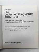 洋書　Die deutschen Kriegsschiffe 1815-1945: Band1 Panzerschiffe, Linienschiffe, Schlachtschiffe, Flugzeugträger, Kreuzer, Kanonenboote / Band2 Torpedoboote, Zerstörer, Schnellboote, Minensuchboote, Minenräumboote　2冊セット
