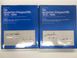 洋書　Die deutschen Kriegsschiffe 1815-1945: Band 8/1 Flußfahrzeuge, Ujäger, Vorpostenboote, Hilfsminensucher, Küstenschutzverbände (Teil 1) / Band 8/2 Vorpostenboote, Hilfsminensucher(Teil2), Küstenschutzverbände, Beiboote　2冊セット