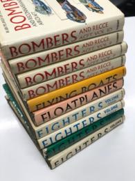 洋書　War Planes of the Second World War: Vol.1 Fighters / Vol.2 Fighters / Vol.3 Fighters / Vol.4 Fighters / Vol.5 Flying Boats / Vol.6 Floatplanes / Vol.7 Bombers /Vol.8 Bombers / Vol.9 Bombers / Vol.10 Bombers　10冊セット