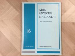 ARIE ANTICHE ITALIANE 1   per soprano e  tenore
イタリア古典声楽曲集 1 高声用
