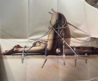 画集 「空山基 原寸大作品集 RELATIVISION」初版 とじ込みイラストポスター（約55x76cm）付　HAJIME SORAYAMA