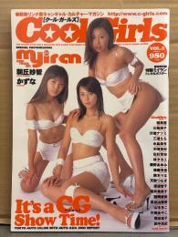 Cool Girls クール・ガールズ Vol.3　トレカ3枚付　とじ込み両面ピンナップ付　吉岡美穂・相馬茜・朝岡紗智・インリン・榎本らん・三輪潤子・三浦もも・水嶋美有・飯野あゆみ・秋山まい・清水リサ・かずな・田中真紀 他　レースクイーン　RQ