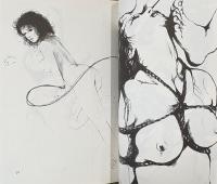 山口椿 「エロスの館 山口椿絵画館1」　初版 帯付き　エロス絵200点掲載　河出文庫