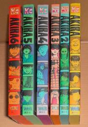 大友克洋「AKIRA　アキラ」 全6巻セット　第5・6巻の2冊初版　DeluxeKC