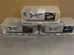007 ジェームズ・ボンドコレクション アストンマーチンV8 ロータスエスプリ潜水艇 BMW Z8 ダイキャスト製プルバックカー3種セット
