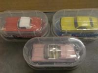 憧れの名車コレクション エルドラード キャデラックDTS カマロ コルベットC1 C2 カマロラリー  ダイキャスト製プルバックカー 6種セット