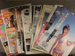 安田美沙子 雑誌切り抜き90ページ＋ピンナップ5種＋ポスター1種＋小冊子1種セット ビキニ グラビア