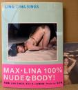 MAX LINA 写真集 「LINA SINGS」　初版 帯・未開封ポストカード2枚付き　セミヌード/尻出し/チラ乳