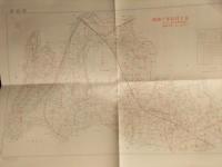 渋谷区 地図4種セット　「江戸末期の渋谷」「明治22年～昭和初期」「昭和7年10月1日」「昭和3年/昭和12年/昭和20年/昭和30年」 