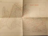 渋谷区 地図4種セット　「江戸末期の渋谷」「明治22年～昭和初期」「昭和7年10月1日」「昭和3年/昭和12年/昭和20年/昭和30年」 