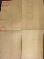 東京精測新図 明治21年 東京高崎乃前橋間鉄道線路略図 約50x71センチ 和田米三印刷 大村恒七