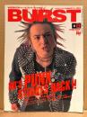 BURST バースト VOL.5 1996年5月　80’s PUNKX STRIKES BACK！！ 鋲ジャンパンクスの大逆襲！！・刺青映画史・総力特集 仁義なき戦い・釣崎清隆 DEAD SIDE STORY・奴の墓穴を掘り起こせ！！ 他　本邦初のタトゥー&ストリートマガジン　クロスワードランド9月号増刊