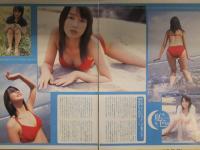 上野なつひ 雑誌切り抜き 50ページ 水着 ビキニ