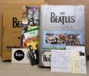 大型本 輸送用ダンボール入「THE BEATLES ANTHOLOGY」初版 第1回配本　帯/未使用ステッカー/未開封小冊子/管理カード2枚/クラブ入会案内用紙/本体保護ビニール 付　ザ・ビートルズ アンソロジー　ビートルズ自身が語る初のビートルズヒストリー