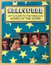 洋書 「HOLLYWOOD MAP＆GUIDE TO THE FABULOUS HOMES OF THE STARS」　スターたちの豪華な邸宅 マップ＆ガイド　ハリウッド 映画 俳優　