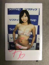 直筆サイン入り　大貫彩香 ビキニチェキ　1