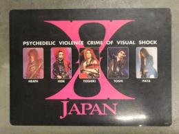 X JAPAN 下敷き YOSHIKI TOSHI HIDE HEATH PATA