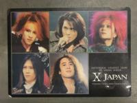 X JAPAN 下敷き YOSHIKI TOSHI HIDE HEATH PATA