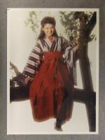南野陽子 生写真 「はいからさんが通る」　ポートレート 印刷サイン入り