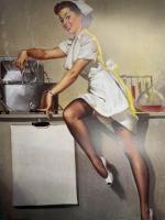 洋書 「Pin-Up Poster Book THE ELVGREN COLLECTION」 イラスト集　グラマーガール/ピンナプガール