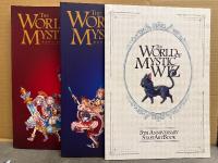 クイズRPG 魔法使いと黒猫のウィズ 5TH ANNIVERSARY ART COLLECTION 　外箱付　3冊セット　5周年アートコレクション　コロプラ　ソシャゲ