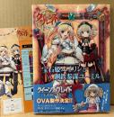 「クイーンズブレイド リベリオン REBELLION 宝石姫エイリンと鋼鉄参謀ユーミル」　初版 帯・キャラクターシート付き　緋色雪 みぶなつき　対戦型ビジュアルブック