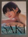 直筆サイン入　鈴木咲 2nd写真集 「SAKI」 初版 生写真・帯付　LUCKMAN ジーオーティーｃ