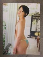 直筆サイン入　鈴木咲 2nd写真集 「SAKI」 初版 生写真・帯付　LUCKMAN ジーオーティーｃ