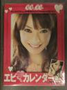 CanCan x ebiebi 2009年 蛯原友里 エビちゃんWEEKLYカレンダー　書店ビニール未開封