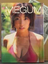 MEGUMI 写真集 「GEM」　初版 MEGUMIカレンダー販促チラシ付き　ビキニ イエローキャブ 巨乳/Hカップ