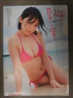 ヤングチャンピオン烈 2021年No.9　伊織もえ 両面クリアファイル＋グラビアページのみ　猪子れいあ