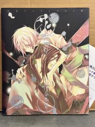 松本テマリ イラスト集 「花テマリ」　初版 アンケートハガキ付き