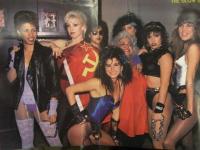 外国人 女子プロレスラー 雑誌　「BEAUTIES」 ピンナップ付　