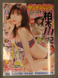 切り抜き ヤングジャンプ 2021年8月 No.33.34 柏木由紀 クリアファイル＋小冊子＋グラビアページのみ 青井春 篠崎こころ