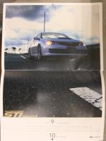 SUBARU 2009年カレンダー　東京オートサロン インプレッサ WRX STI　レガシーB4