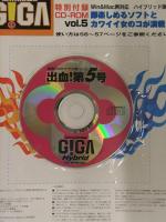 Windows 21世紀のCD-ROMマガジン　GIGA　2000年5月　CD-ROM未開封　2000年改訂版450人ネット美人データー