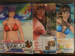 DEAD OR ALIVE デッドオアアライブ エクストリームビーチバレーボール ショットフレッシュ+ベストショット+エクストリーム2ベストショット　3冊セット
