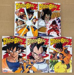 原作:鳥山明 全5巻セット 「TVアニメコミックス ドラゴンボールZ サイヤ人編 第1〜5巻」　第2〜5巻 初版　フィルムコミック　DRAGON BALL Z　ジャンプ