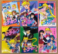 6冊セット 「美少女戦士 セーラームーン 第1〜5・8巻」　第2巻を除き初版　フィルムコミック　なかよしアニメブックス　講談社ヒットブックス　全10巻中6冊