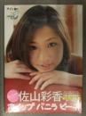 直筆サイン入り　新品 佐山彩香 写真集　「ホイップバニラピーチ」　DVD封入 帯付き　シュリンク未開封