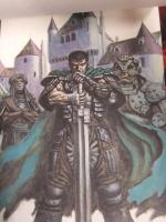 三浦建太郎 ベルセルク ポストカードブック 「雄叫び WAR CRY」 初版 ポストカード32枚＋シール未使用 帯付き