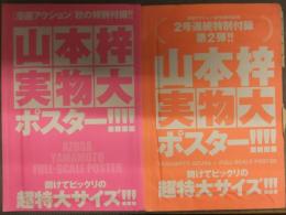 雑誌付録 山本梓 実物大ポスター　2種セット　未開封 漫画アクション 