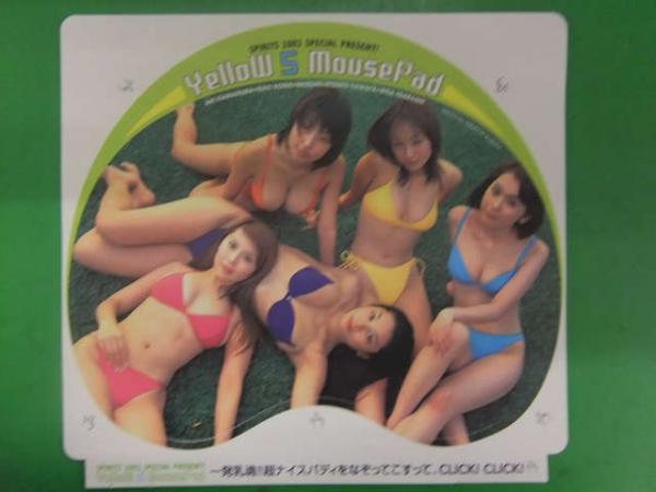 イエローキャブ ビキニマウスパッド 未使用品 雑誌付録 小池栄子 川村亜紀 Megumi 八幡えつ子 五十嵐りさ ブック ダッシュ 古本 中古本 古書籍の通販は 日本の古本屋 日本の古本屋