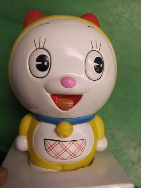 ドラミちゃん 貯金箱 DORAEMON SAVINGS DOLL ソフビ人形 景品用 非売品